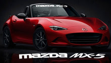 MAZDA MX5 WINDSHIELD DECAL - VINYLSPORTCLASSIC