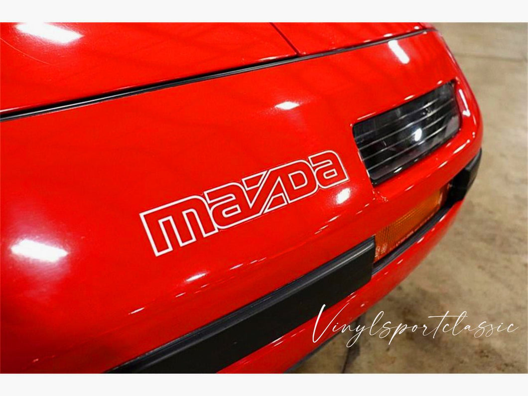 MAZDA RX7 FC BUMPER DECAL - VINYLSPORTCLASSIC