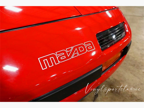 MAZDA RX7 FC BUMPER DECAL