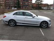 MERCEDES C CLASS AMG STYLE SIDE STRIPES - VINYLSPORTCLASSIC