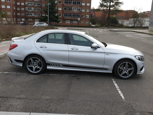 MERCEDES C CLASS AMG STYLE SIDE STRIPES - VINYLSPORTCLASSIC
