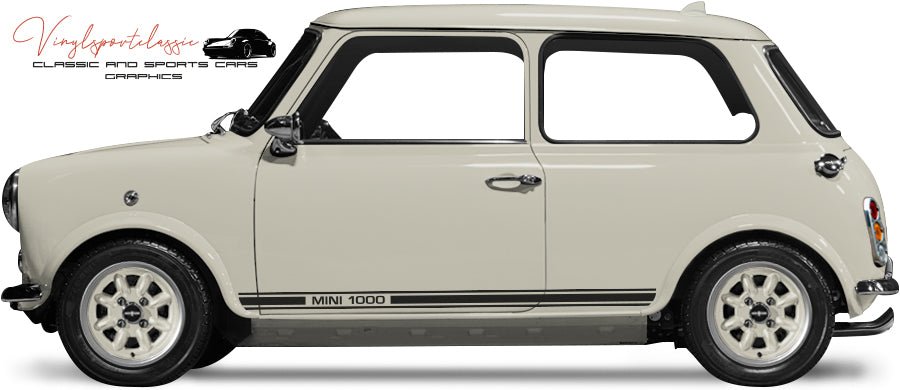 MINI 1000 SIDE STRIPES DECAL SET - VINYLSPORTCLASSIC