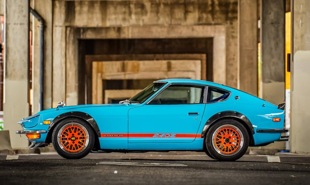 NISSAN DATSUN 240Z SIDE STRIPES DECAL NEGATIVE - VINYLSPORTCLASSIC