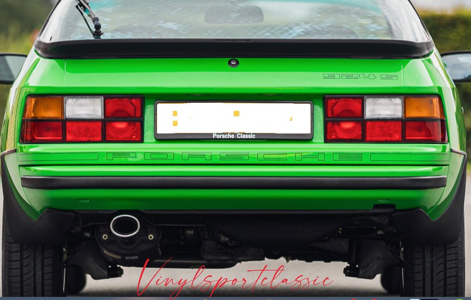 PORSCHE 924 AND 944 REAR DECAL - VINYLSPORTCLASSIC