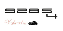 PORSCHE 928 S4 REAR DECAL - VINYLSPORTCLASSIC