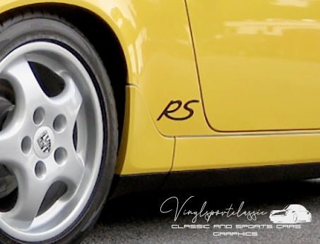 PORSCHE 964 RS AMERICA DECAL SET - VINYLSPORTCLASSIC
