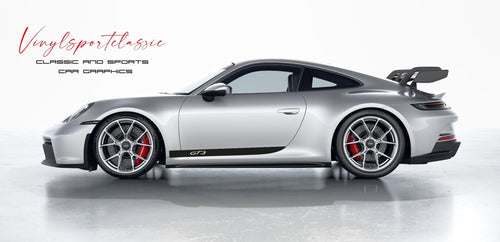 PORSCHE 992 GT3 SIDE STRIPES DECAL SET - VINYLSPORTCLASSIC