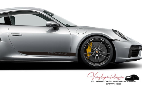 PORSCHE 992 TURBO S STRIPES - VINYLSPORTCLASSIC