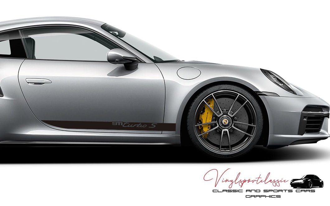 PORSCHE 992 TURBO S STRIPES - VINYLSPORTCLASSIC