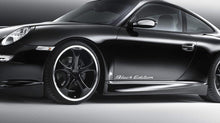 PORSCHE BLACK EDITION STICKER DECAL SET - VINYLSPORTCLASSIC