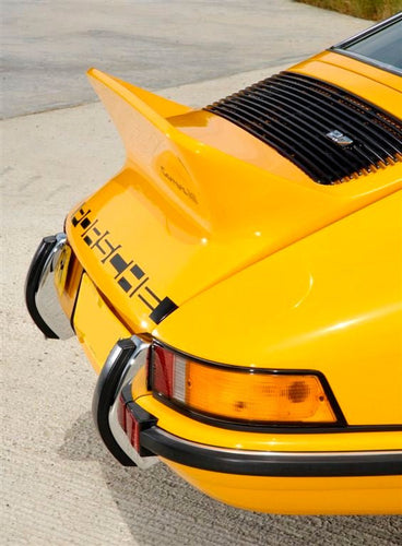 Porsche carrera RS rear trunk boot stripe decal - VINYLSPORTCLASSIC