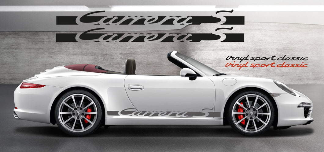 PORSCHE CARRERA S SIDE GRAPHICS - VINYLSPORTCLASSIC