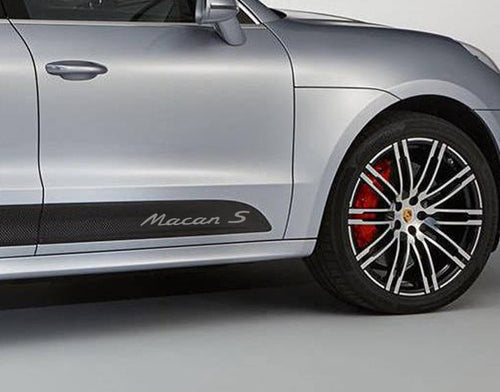 PORSCHE MACAN S DOOR DECAL SET - VINYLSPORTCLASSIC