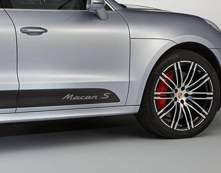 PORSCHE MACAN S DOOR DECAL SET - VINYLSPORTCLASSIC