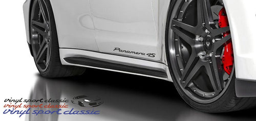 PORSCHE PANAMERA 4S DOOR DECAL SET - VINYLSPORTCLASSIC