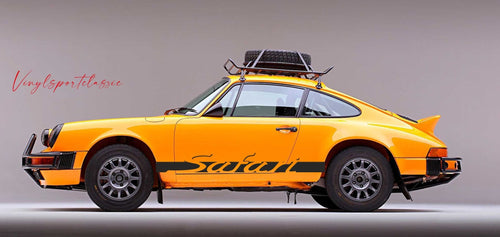 PORSCHE SAFARI GRAPHICS FOR 911 G MODEL - VINYLSPORTCLASSIC