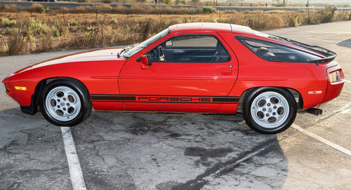 PORSCHE 928S SIDE STRIPES DECAL