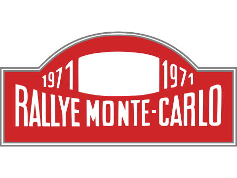 RALLY DE MONTECARLO 1971 sticker - VINYLSPORTCLASSIC