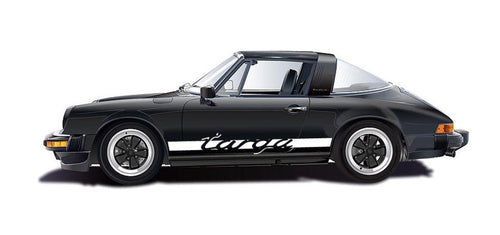 TARGA SIDE VINYL DECALS FOR PORSCHE 911 - VINYLSPORTCLASSIC
