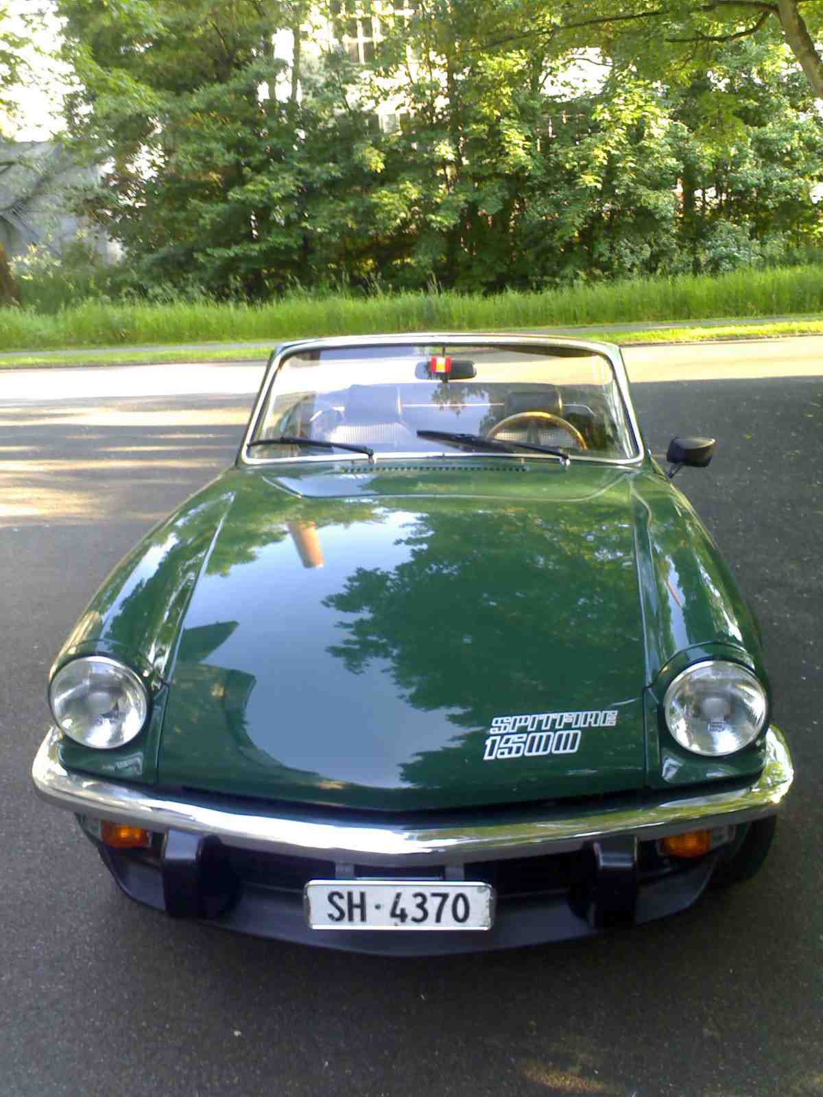 Drapeau/bannière Triumph Spitfire - Tissu 90x150 Cm - Décoration Intérieur/extérieur
