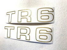 TRIUMPH TR6 SIDE DECALS - VINYLSPORTCLASSIC
