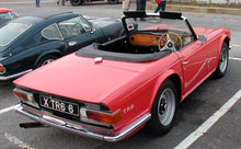 TRIUMPH TR6 SIDE DECALS - VINYLSPORTCLASSIC