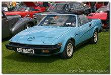 TRIUMPH TR7 badge set - VINYLSPORTCLASSIC